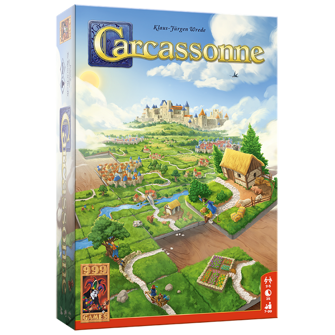 Carcassonne, bordspel van 999 games