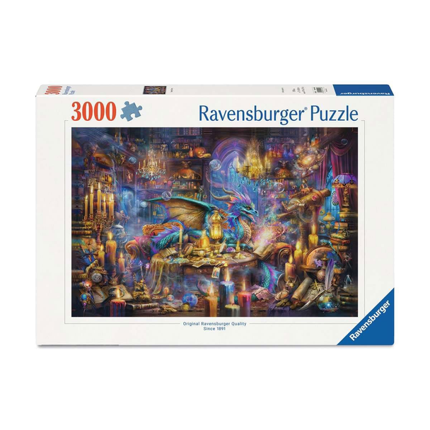 Dragon's Library - Puzzel 3000 stukjes - Ravensburger 12001418