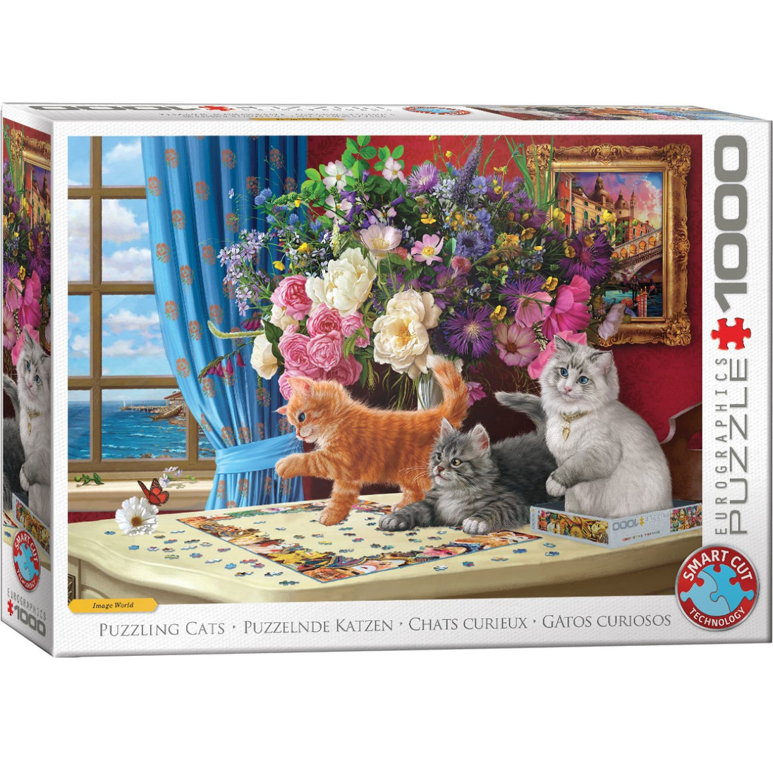 Puzzling Cats - Puzzel 1000 stukjes - Eurographics 6000-5914