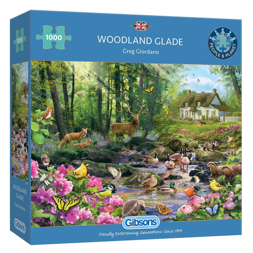 Woodland Glade - Puzzel 1000 stukjes - Gibsons G6370