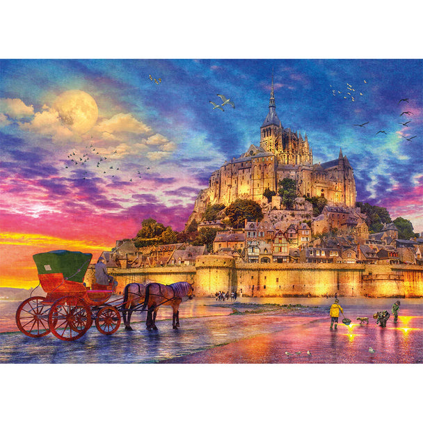 Mont Saint-Michel - Puzzel 1000 stukjes - Gibsons G6408
