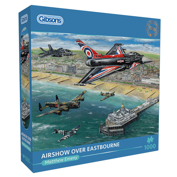 Airshow over Eastbourne - Puzzel 1000 stukjes - Gibsons G6413