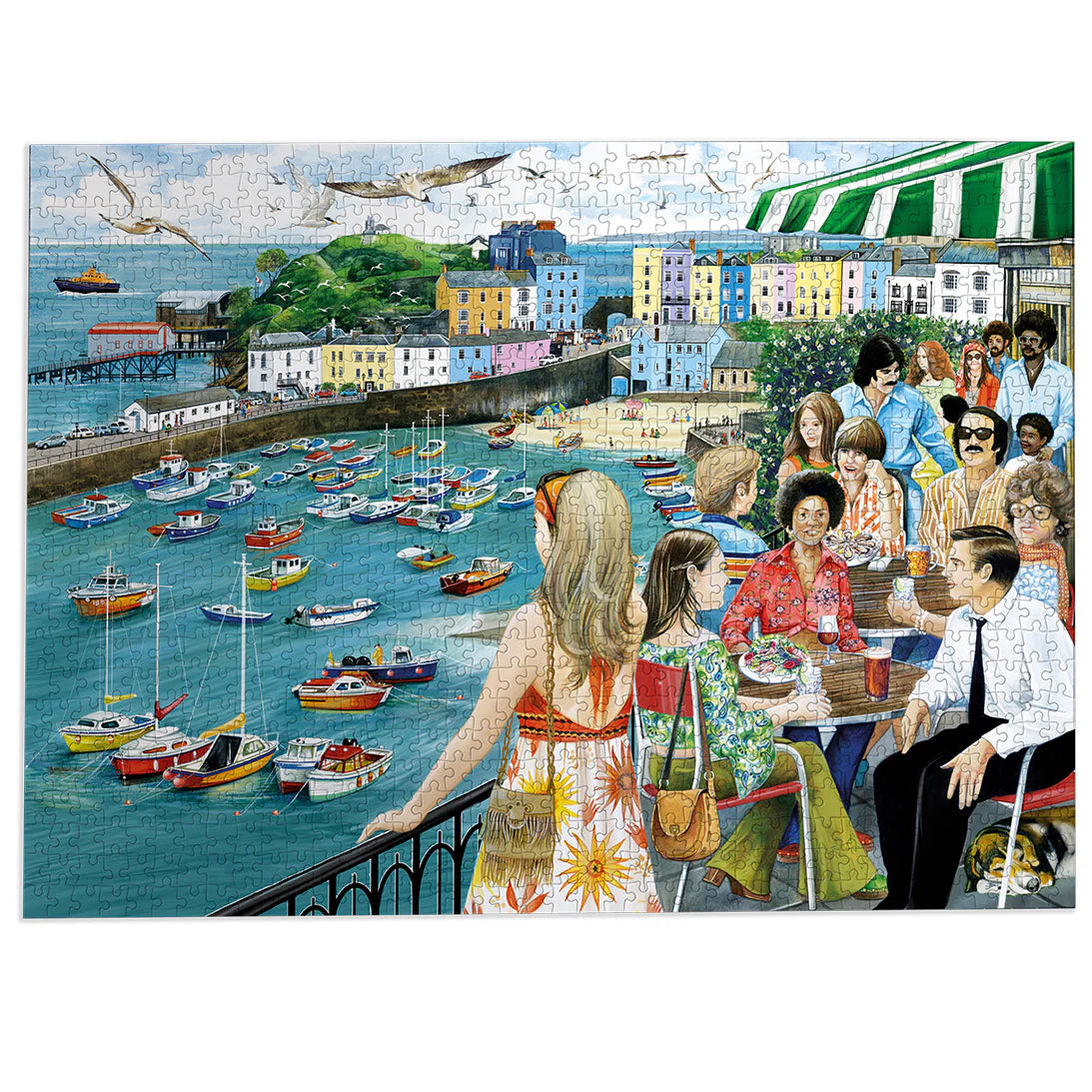 Dining at Tenby - Puzzel 1000 stukjes - Gibsons G6438
