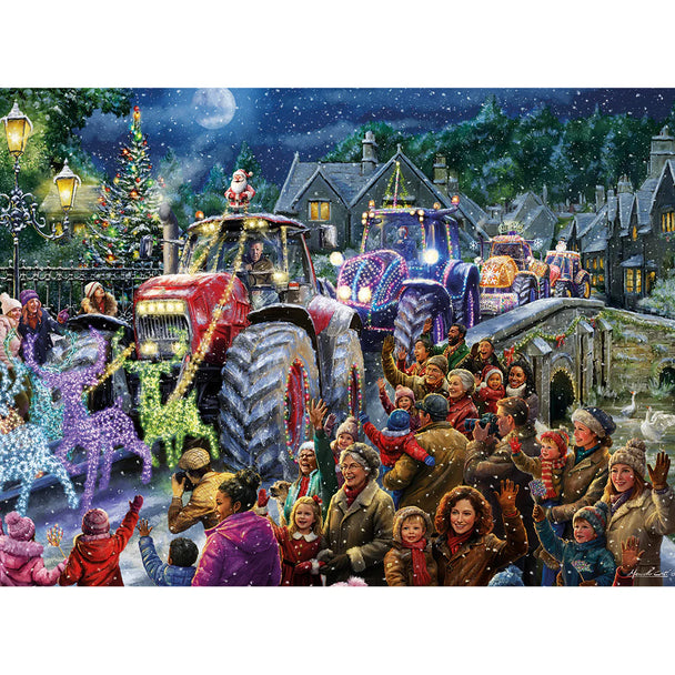 Farmer Christmas - Puzzel 1000 stukjes - Gibsons G6439