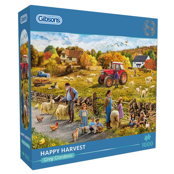 Happy Harvest - Puzzel 1000 stukjes - Gibsons G6447