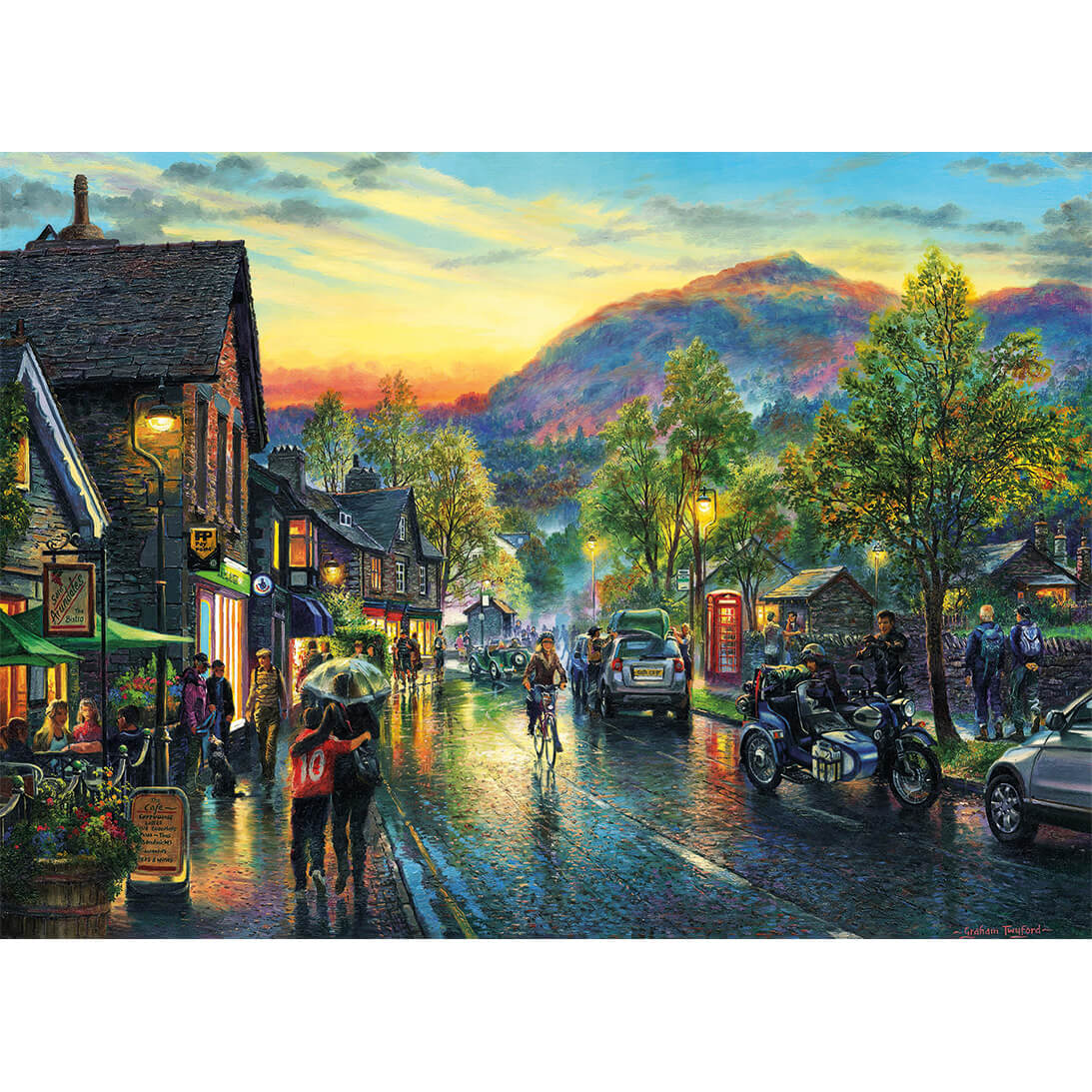 Grasmere by Twilight - Puzzel 1000 stukjes - Gibsons G6448