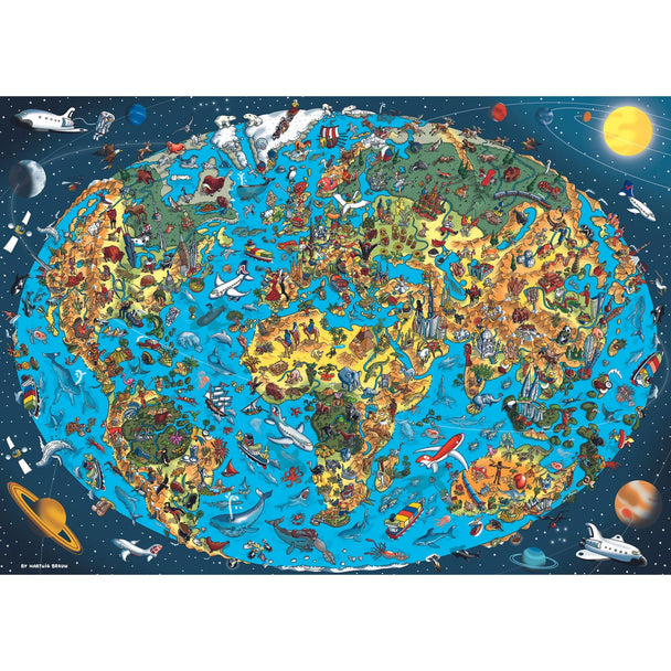 Our Great Planet - Puzzel 1000 stukjes - Gibsons G7110