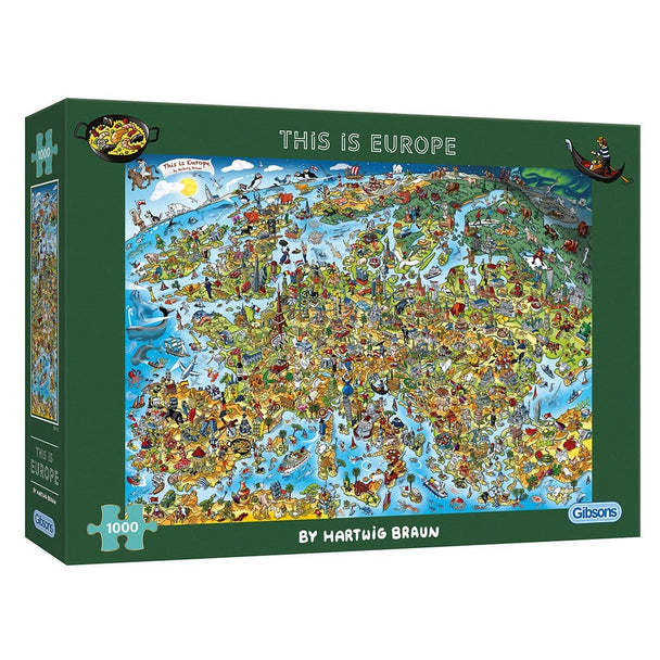 This is Europe - Puzzel 1000 stukjes - Gibsons G7113