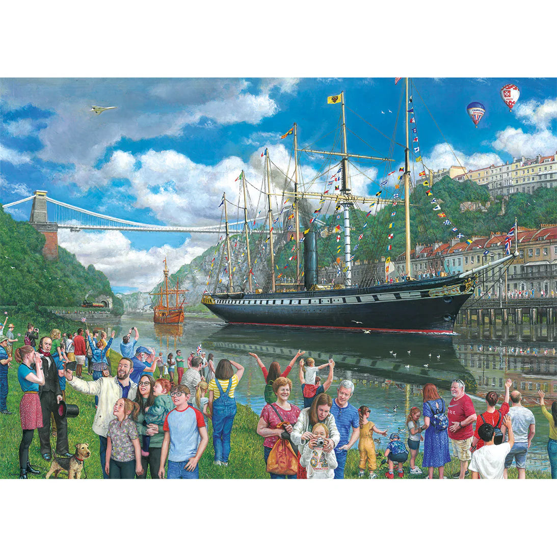 SS Great Britain - Puzzel 1000 stukjes - Gibsons G7149