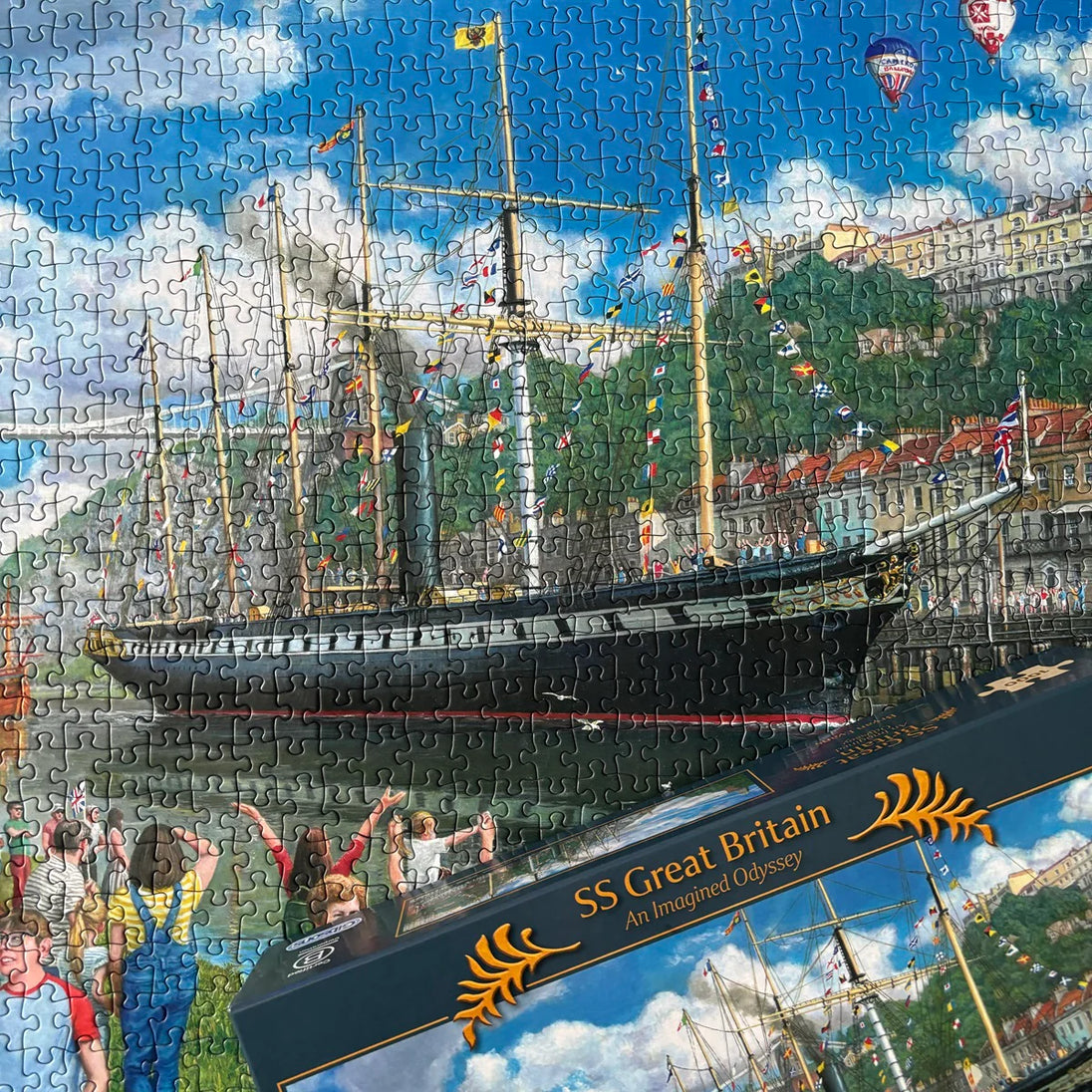 SS Great Britain - Puzzel 1000 stukjes - Gibsons G7149