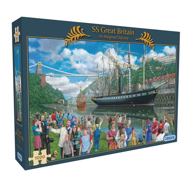 SS Great Britain - Puzzel 1000 stukjes - Gibsons G7149