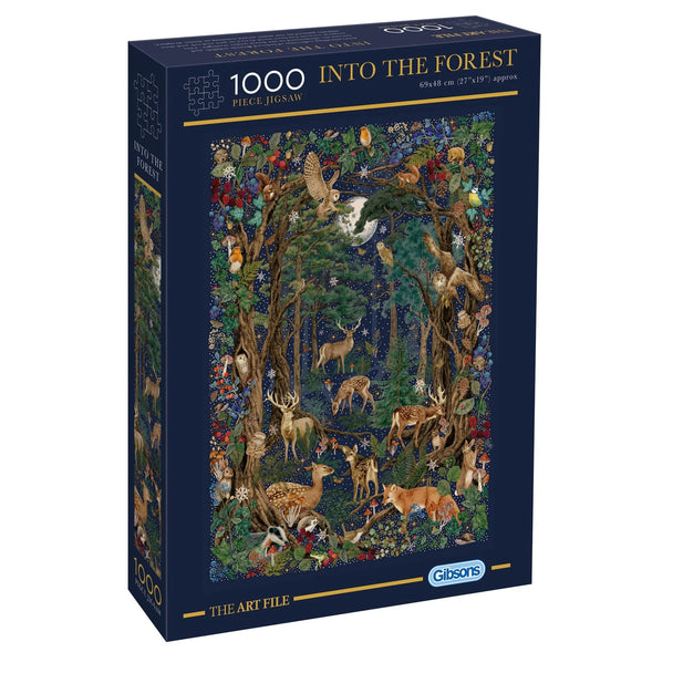 Into the Forest - Puzzel 1000 stukjes - Gibsons G7211