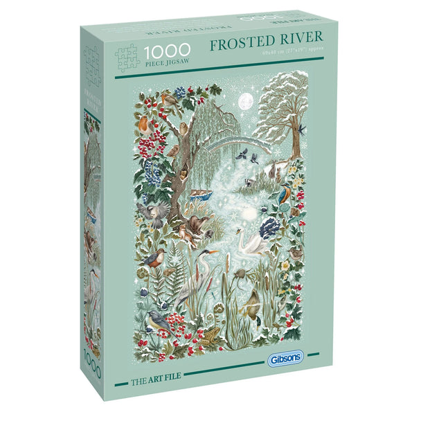 Frosted River - Puzzel 1000 stukjes - Gibsons G7214