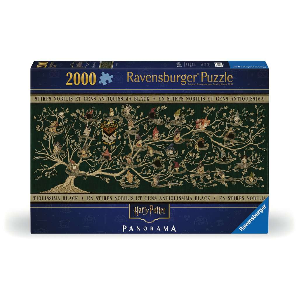 Harry Potter: Stamboom panorama - Puzzel 2000 stukjes - Ravensburger 00017299