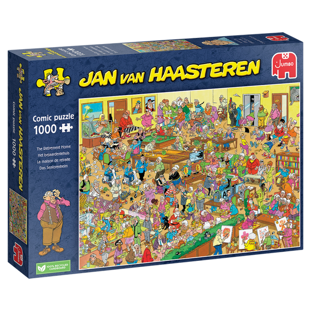Het Bejaardentehuis - Jan van Haasteren - Puzzel 1000 stukjes