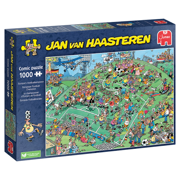 Europa's voetbalkampioen - Jan van Haasteren - Puzzel 1000 stukjes