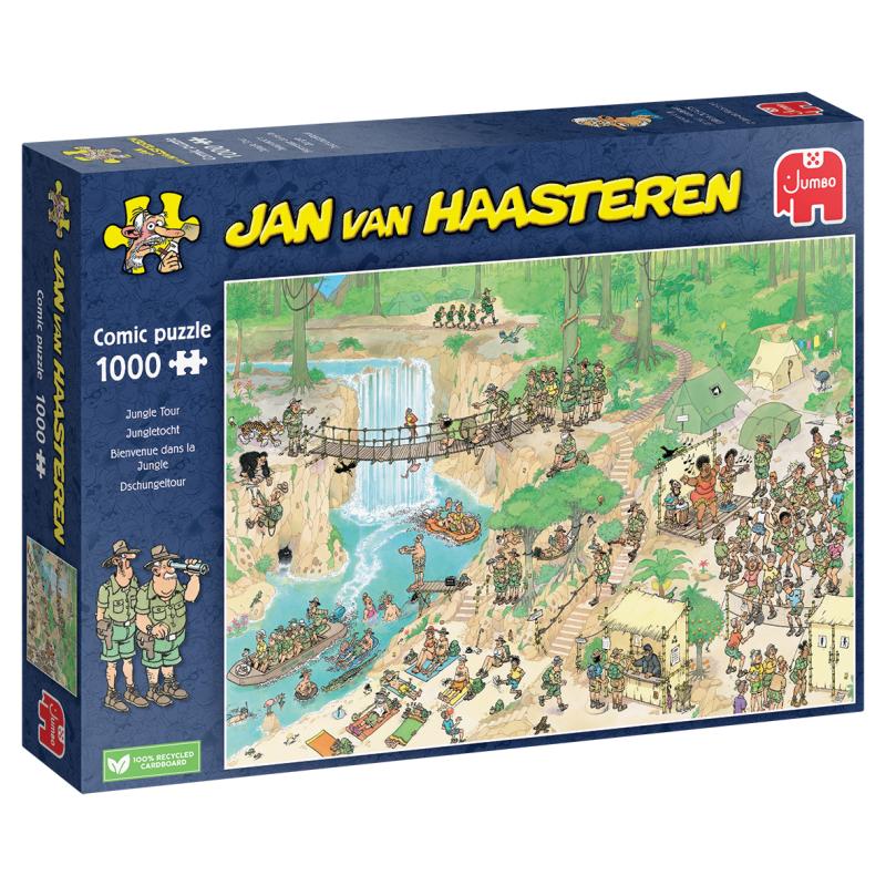 Jungletocht - Jan van Haasteren - Puzzel 1000 stukjes