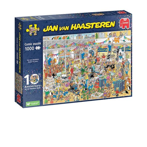 Jan van Haasteren Studio 10 years - Jan van Haasteren - Puzzel 1000 stukjes