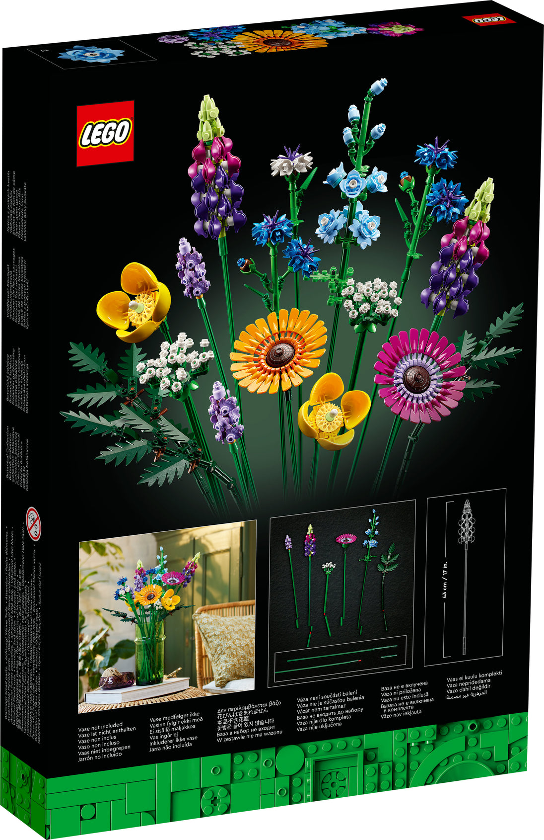 Boeket met wilde bloemen - LEGO® Botanical Collection 10313