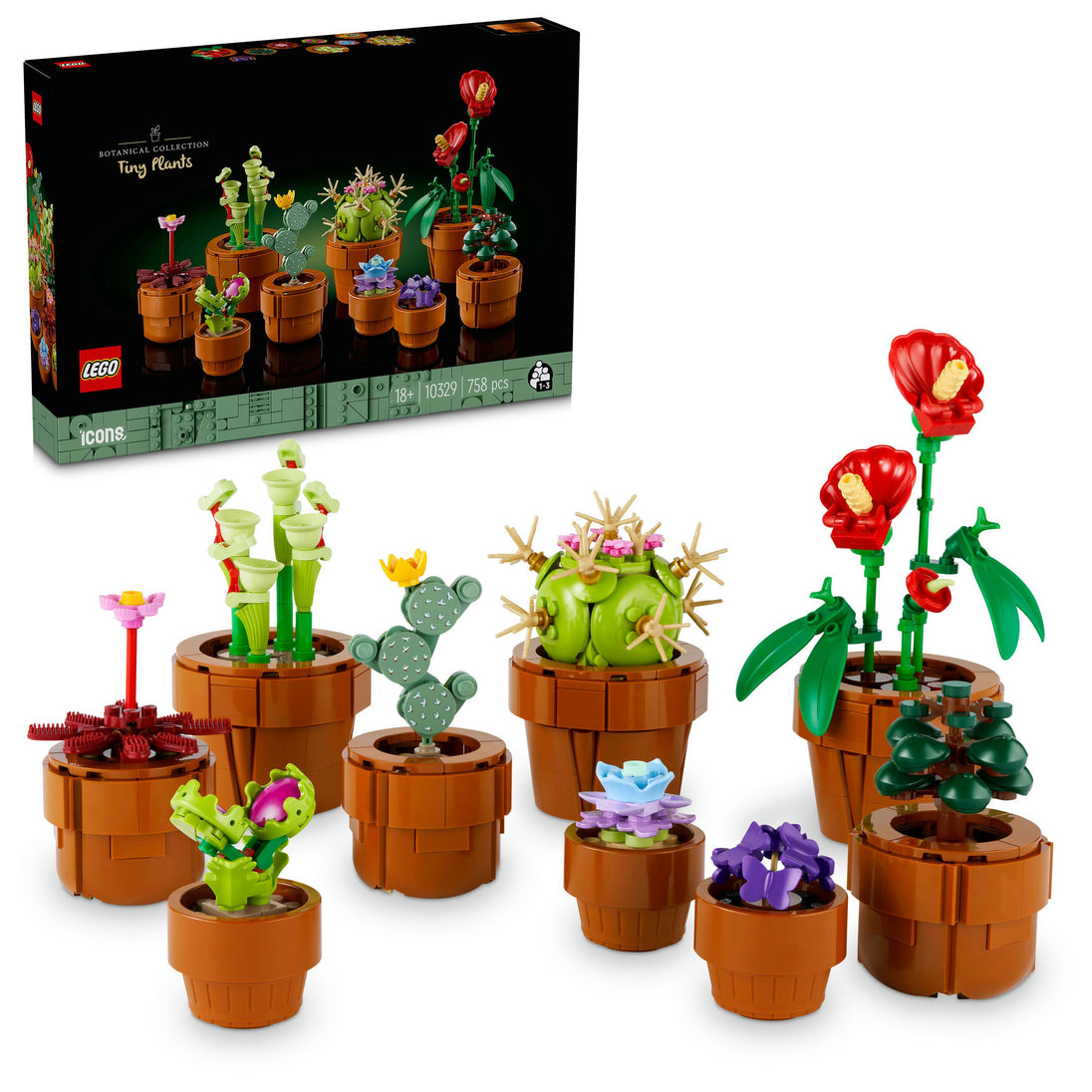 Miniplantjes - LEGO® Botanical Collection 10329