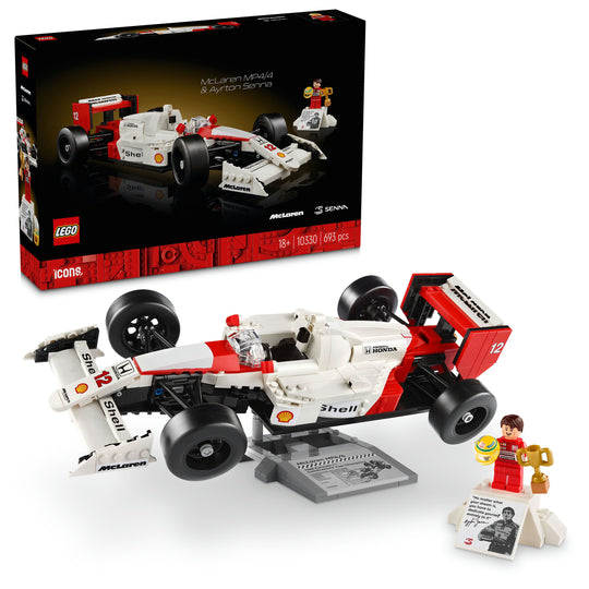 McLaren MP4/4 en Ayrton Senna - LEGO® Icons 10330