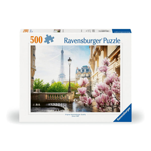 Lente in Parijs - Puzzel 500 stukjes - Ravensburger 17377