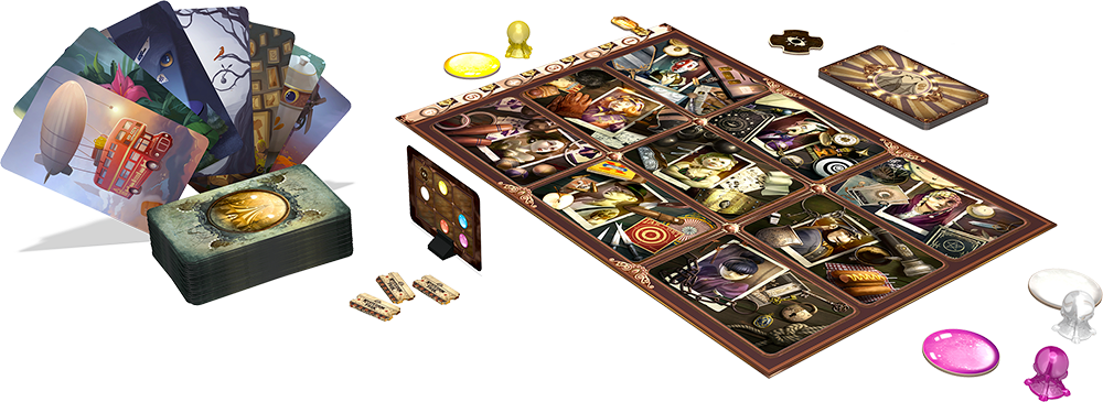 Mysterium Park - coöperatief bordspel