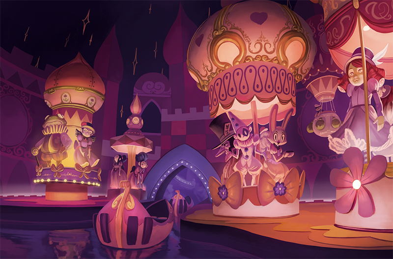 Mysterium Park - coöperatief bordspel