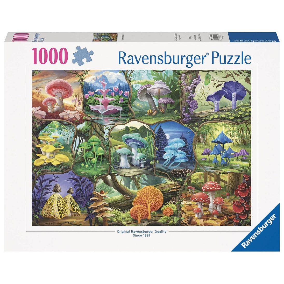 Mooie paddenstoelen - Puzzel 1000 stukjes - Ravensburger 17312