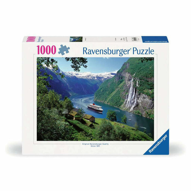 Noorse Fjord - Puzzel 1000 stukjes - Ravensburger