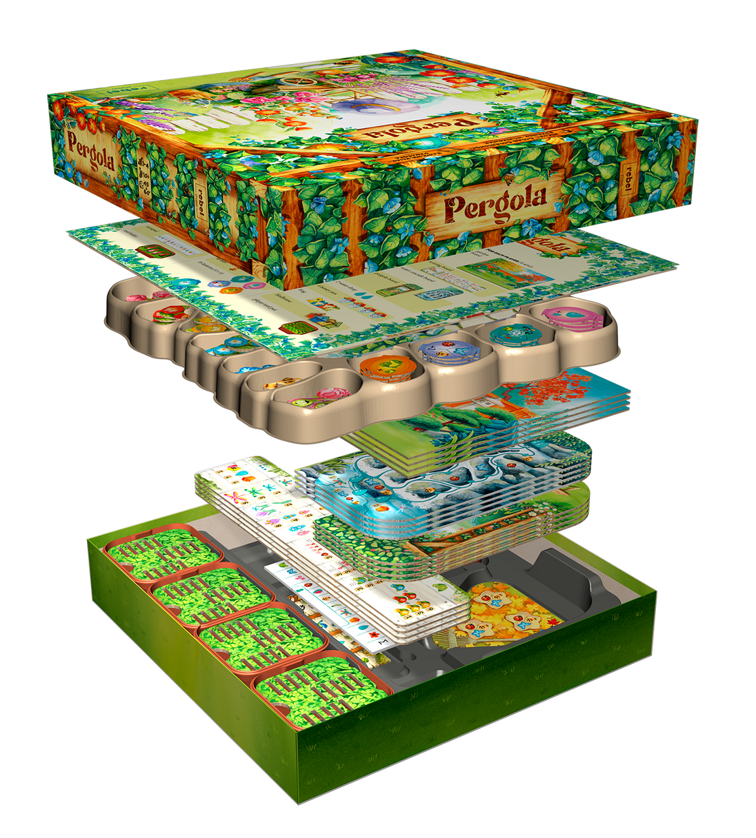 Pergola - bordspel van Rebel studio