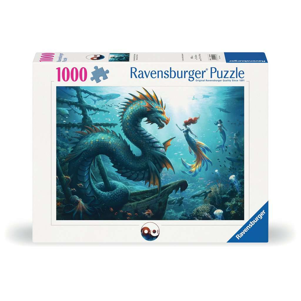 Dragon, Mermaids and Turtles - Puzzel 1000 stukjes - Ravensburger 12001434