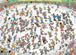 Skateboarden in de Bowl - Jan van Haasteren - Puzzel 1000 stukjes