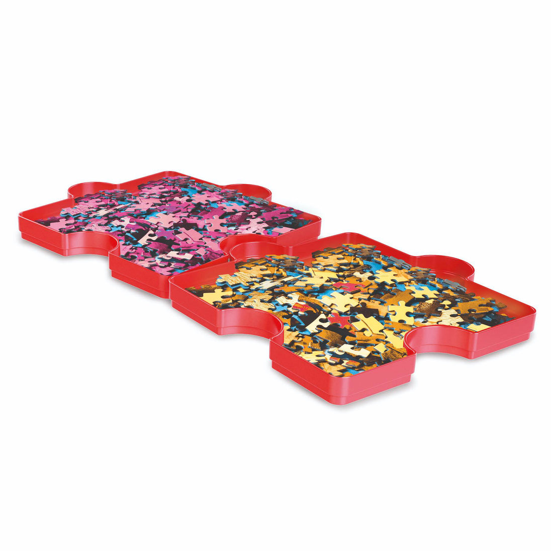 Puzzel Sorteerder, sorteerbakjes