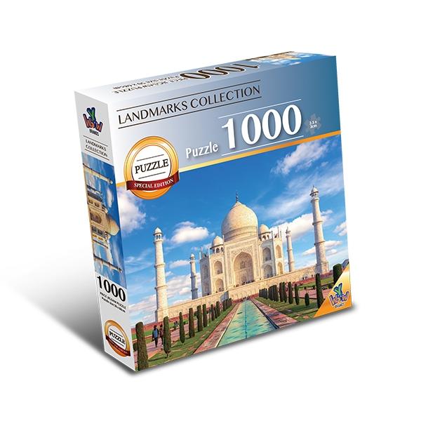 Taj Mahal - Puzzel 1000 stukjes - Landmarks Collection