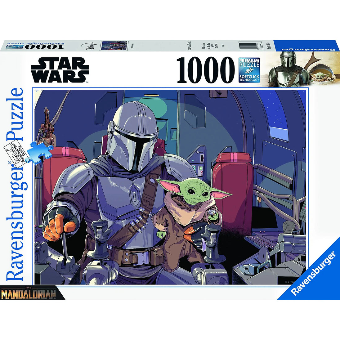 The Mandalorian - Puzzel 1000 stukjes - Ravensburger 16565