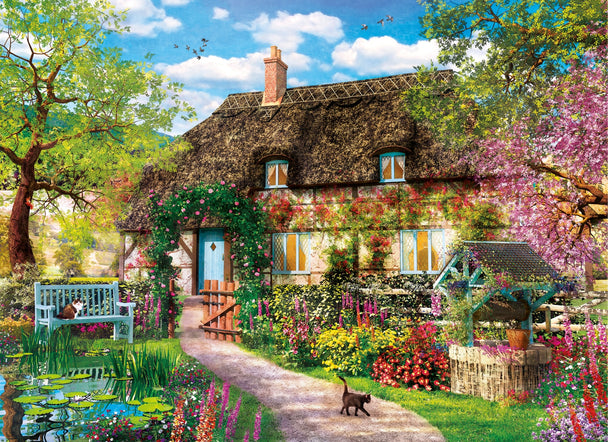 The Old Cottage - Puzzel 1000 stukjes - Clementoni 39520