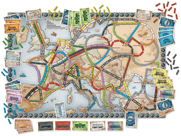 Ticket to Ride Europe, gezelschapsspel