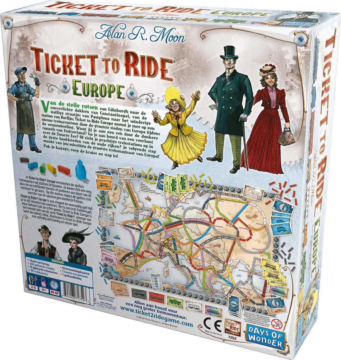 Ticket to Ride Europe, gezelschapsspel