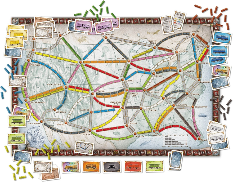 Ticket to Ride USA, gezelschapsspel