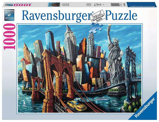 Welkom in New York - Puzzel 1000 stukjes - Ravensburger 16812