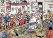 Wie is de volgende? - Jan van Haasteren - Puzzel 500 stukjes
