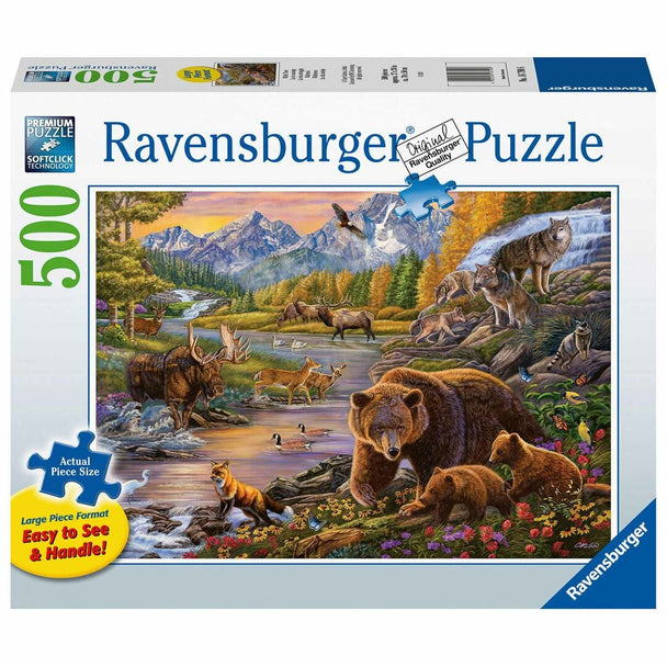 Wildernis - Puzzel 500 extra grote stukjes - Ravensburger 16790