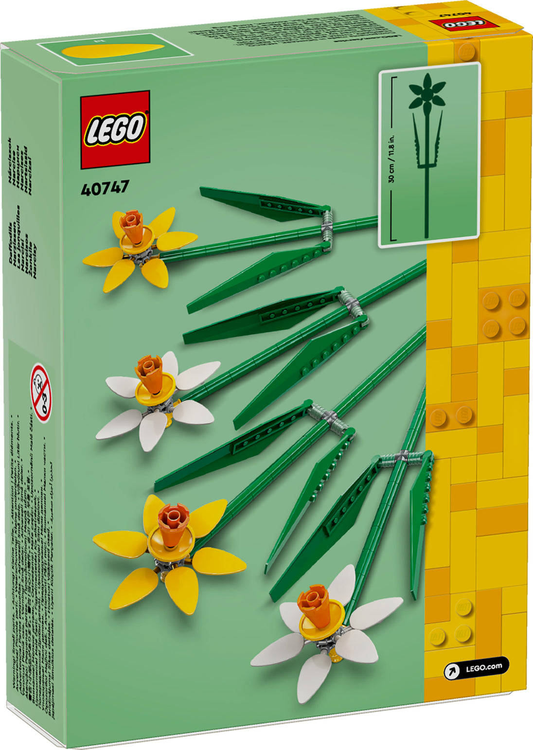 Narcissen - LEGO® Flowers 40747