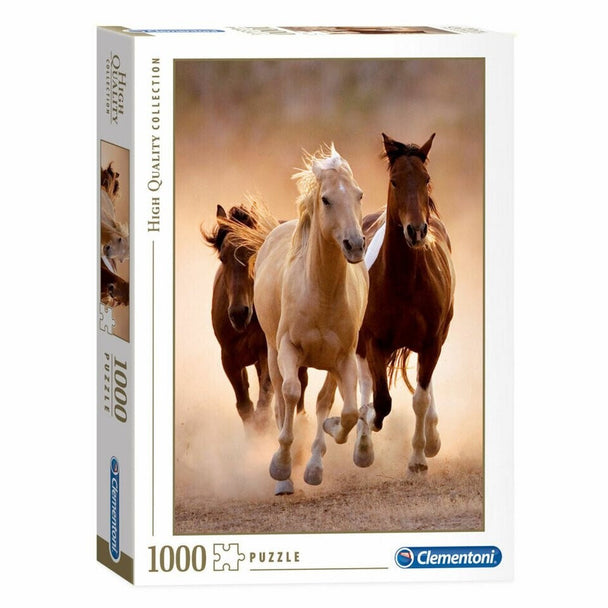 Running Horses - Puzzel 1000 stukjes - Clementoni 39168