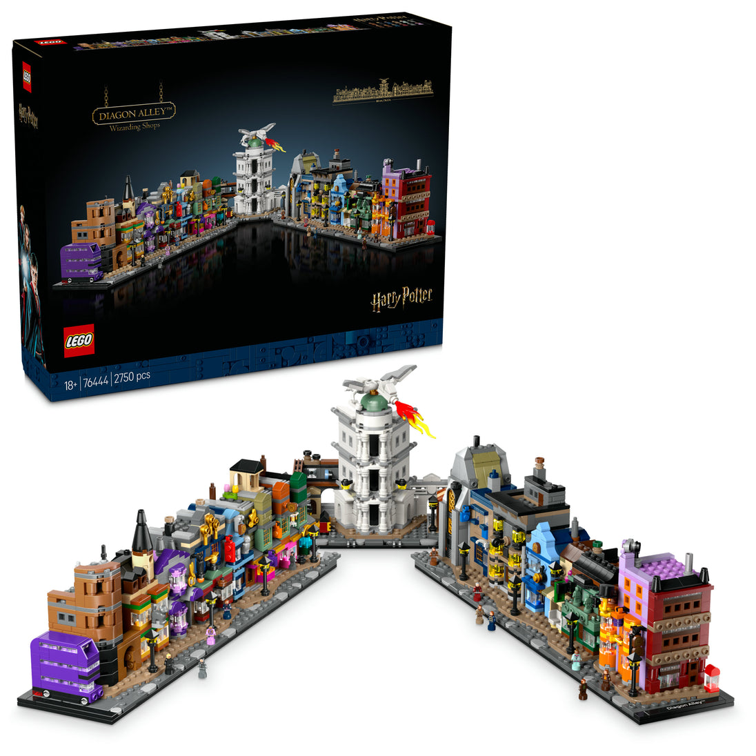 De Wegisweg™ en tovenaarswinkels - LEGO® Harry Potter™ 76444