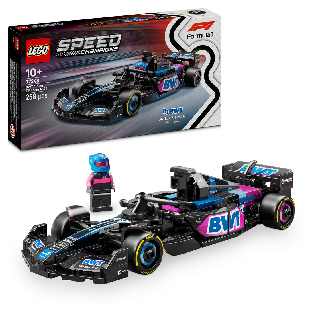 BWT Alpine F1® Team A524 racewagen - LEGO® Speed Champions 77248