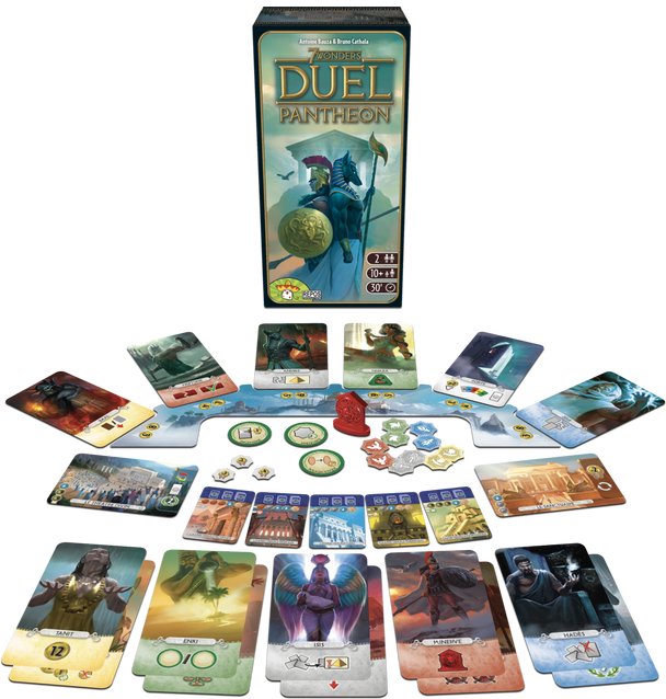 7 Wonders Duel Pantheon - uitbreiding