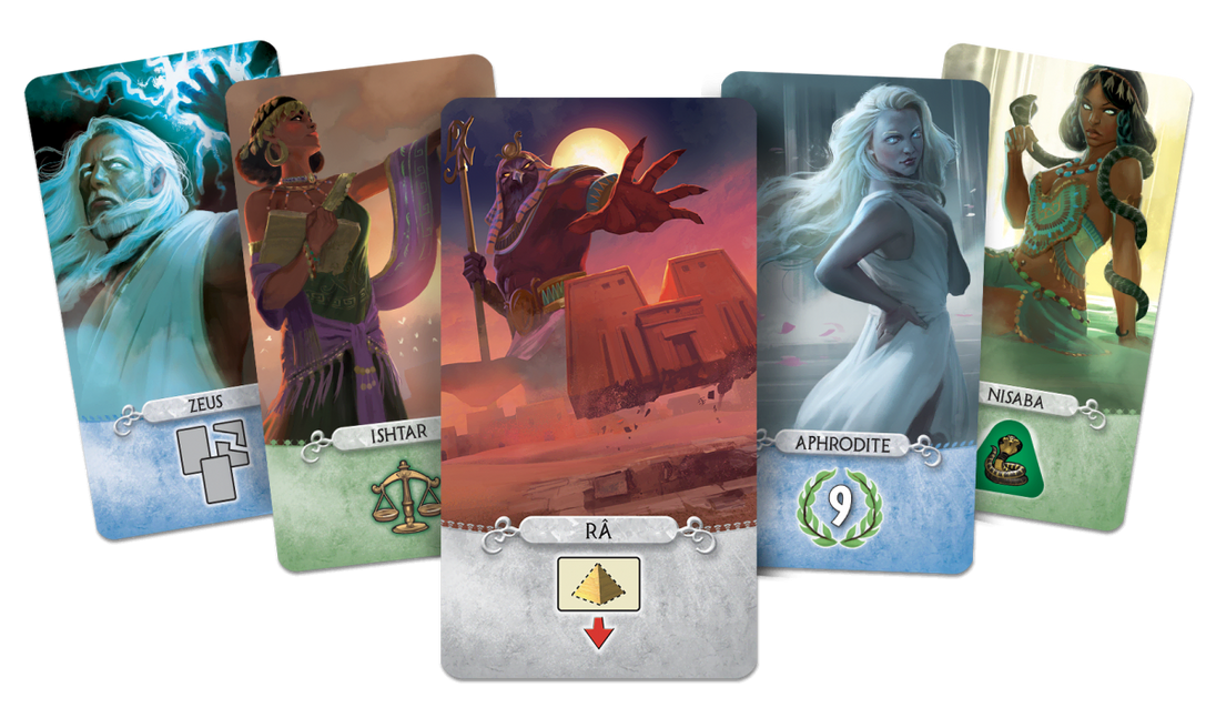 7 Wonders Duel Pantheon - uitbreiding