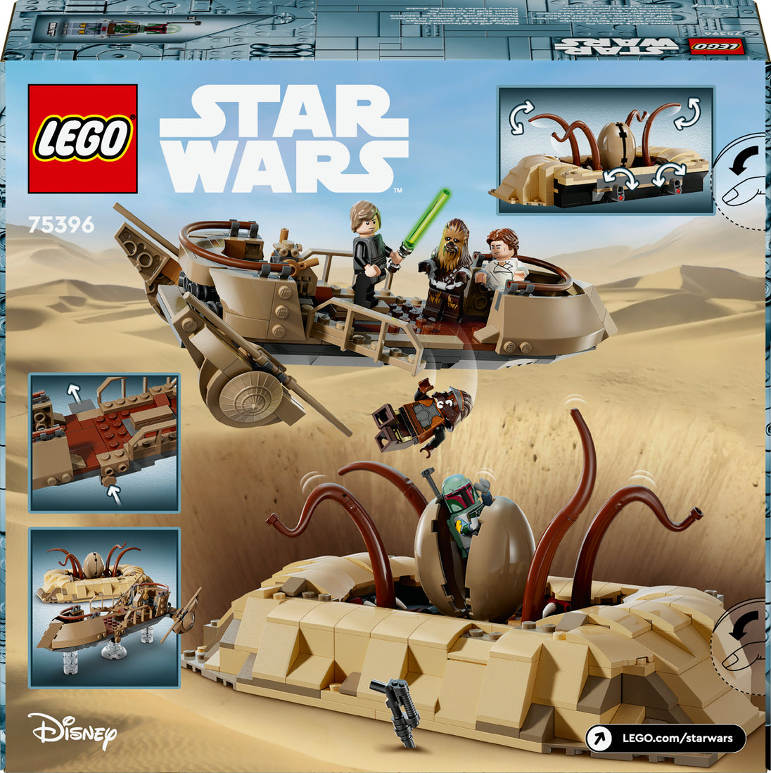 Desert Skiff en Sarlacc-kuil - LEGO® Star Wars™ 75396